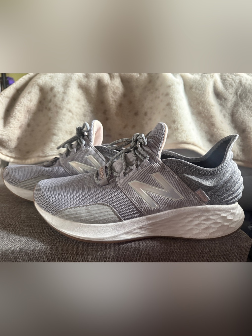 New Balance Women's Gray Fresh Foam Roav Running Shoes